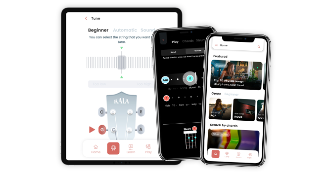 Kala App on an iPhone
